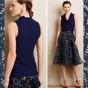 EUC {Anthro} Deletta Nava Top, Sz S